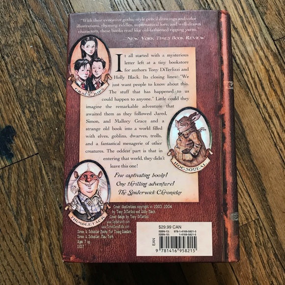 The Spiderwick chronicles Serial edition 5 in 1 book - Picture 2 of 5